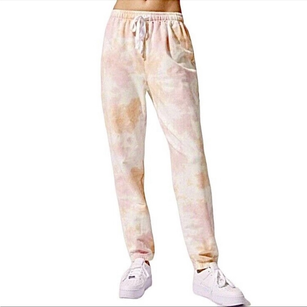 NWT Carbon38 Tie-Dye Jogger Sweatpants
